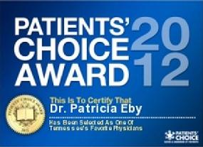 Patients' Choice Award by Vitals 2012