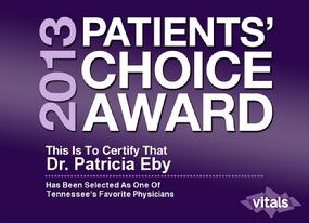 Patients' Choice Award by Vitals 2013