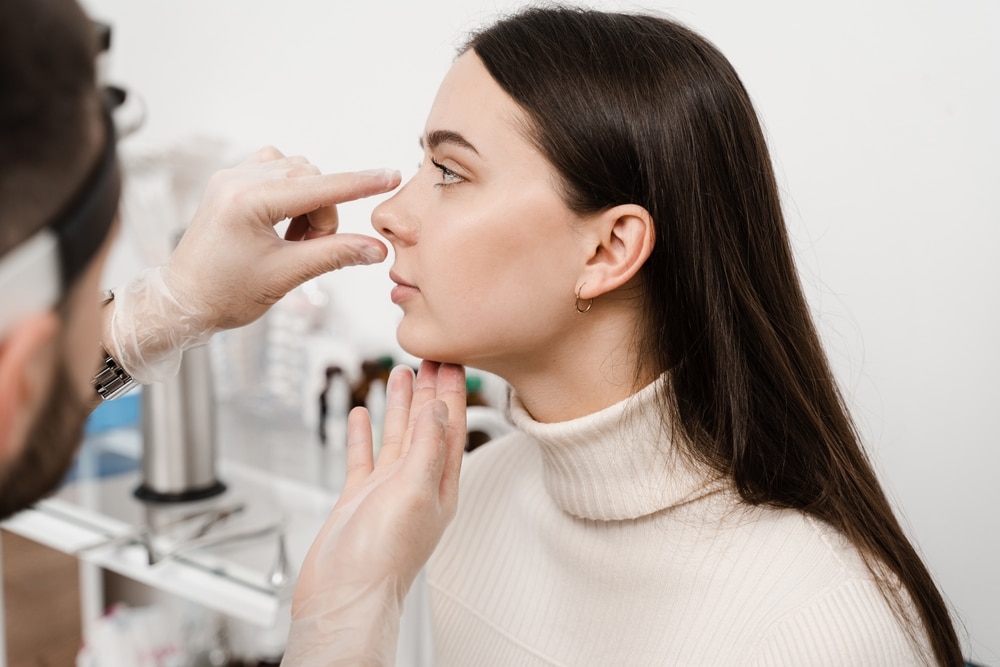 Rhinoplasty,Is,Reshaping,Nose,Surgery,For,Change,Appearance,Of,The